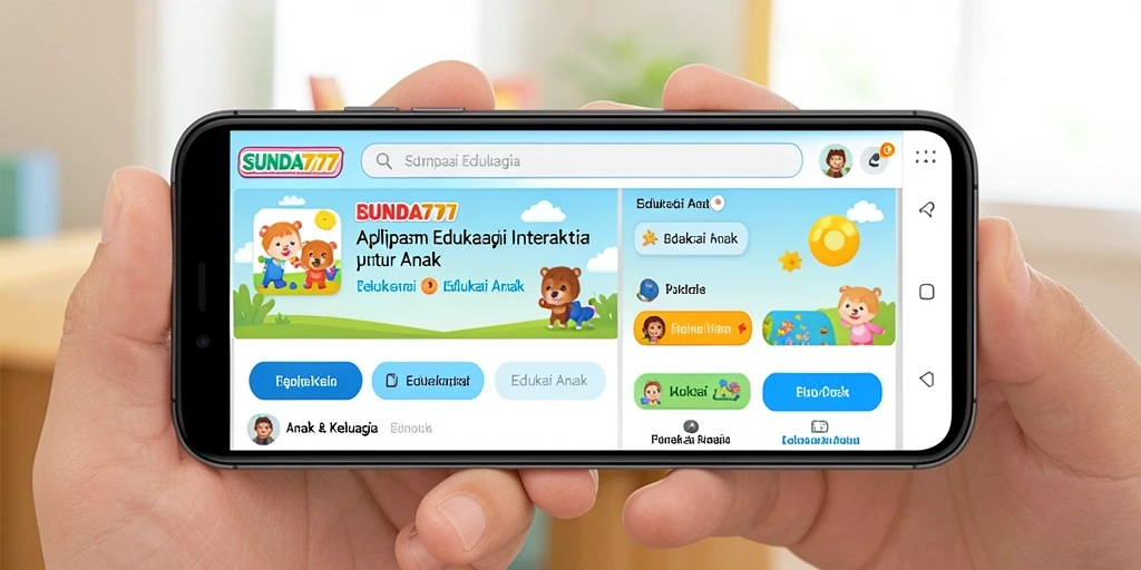 Tampilan antarmuka SUNDA777 yang menarik dan edukatif.