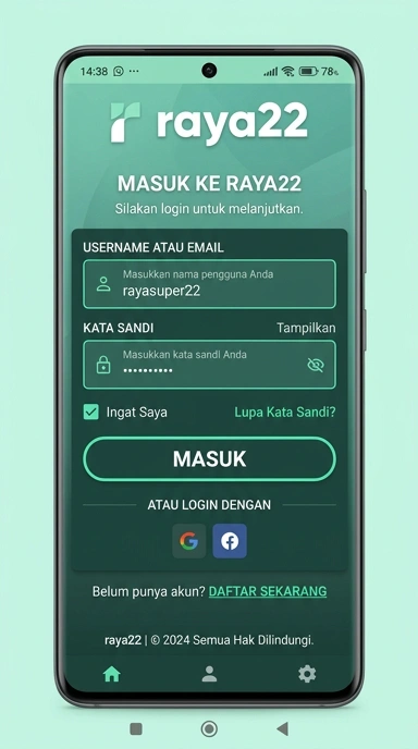 Masuk Akun raya22 dengan Mudah dan Cepat