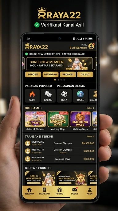 Kanal Resmi Unduh APK raya22 untuk Android